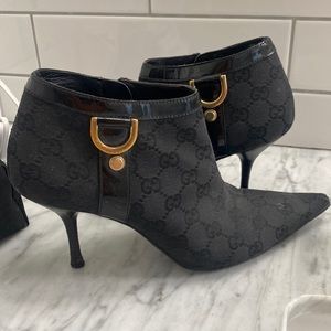 Gucci vintage booties. Last season Tom Ford designed for Gucci.